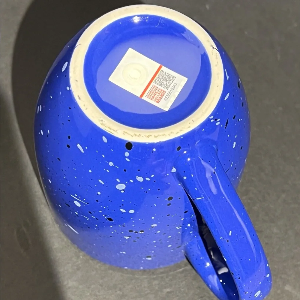 University of‎ Florida UF Gators Mug Blue Speckled Ceramic Bistro Coffee Cup